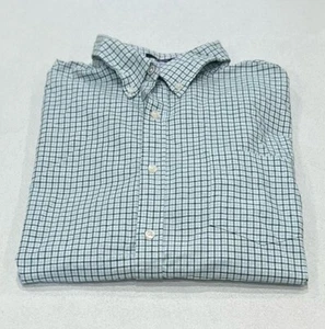 Ben Sherman Men's The Original Oxford Long-Sleeve Shirt, Green, Size XL - Picture 1 of 6