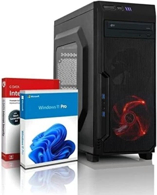 HMCW AMD Quad Gaming PC X4 950 3.80 GHz | 16GB | 256GB SSD + 1500GB HDD | Win 11