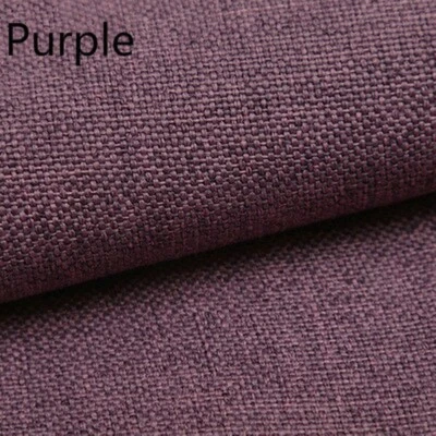 Cotton Linen Fabric Plain Cloth for Cushions Cover Sofa Pillow Solid Crafts Cosy - Image 1 of 4