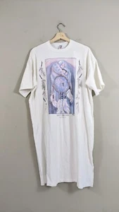 Schlafshirt Oversize T-Shirt lang Sweet Dreams Alaska One Size Einzelnaht - Bild 1 von 9