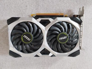 MSI GeForce GTX 1660 Ti VENTUS XS 6G OC 6Go GDDR6 Carte Graphique Garantie 2m. - Foto 1 di 8
