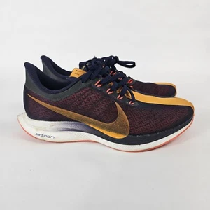 Nike Mens Zoom Pegasus 35 Turbo AJ4114-486 Blue Running Shoes Sneakers Men 7 - Picture 1 of 7