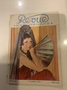 Revue Des Monats, German Theatre Magazine 1931 - Bild 1 von 8