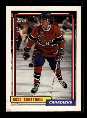 1992-93 Topps #276 Russ Courtnall (VG)(HKY) - Image 1 of 2