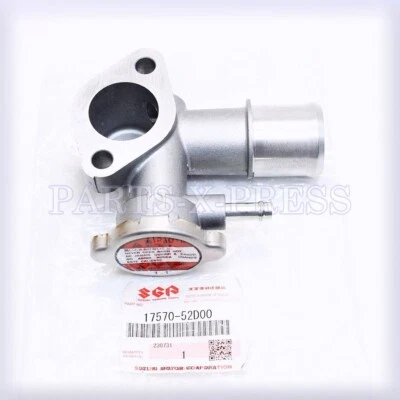 NEW OEM GENUINE SUZUKI GRAND VITARA XL-7 WATER OUTLET CAP ASSEMBLY 17570-52D00 - Image 1 of 4
