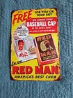 Red Man Tobacco 8"X 12In Tin Sign (Dented)