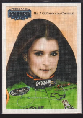 DANICA PATRICK #27 2010 Press Pass Eclipse NASCAR Silver Foil RC - Image 1 of 2