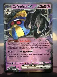 Cofagrigus ex 076/182 Sv04: Paradox Rift Holo - Picture 1 of 2