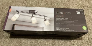 allen + roth #2592333 22.87 Inch 3 Head Track light (open Box) - Picture 1 of 6