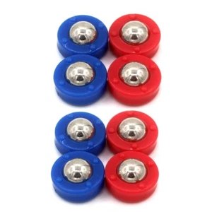 Plástico Tischfu?máquina de pelotazus?tze Ball y juego de 8 piezas cada uno 4 rojo y azul - Imagen 1 de 5