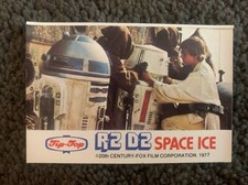 1977 Tip Top Star Wars R2-D2 Space Ice Stickers - Purchase of the Droids