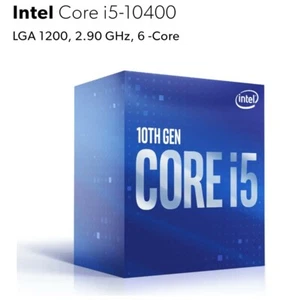 Socket 1200 LGA1200 CPU Intel six Core i5 10400 2,9GHz Smart 12MB Cache kein BOX - Bild 1 von 1
