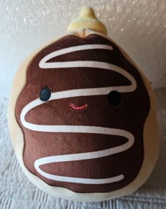 Squishmallows 8” PAT Boston Cream Donut Chocolate NEW Holiday Christmas 2024 - Picture 1 of 9