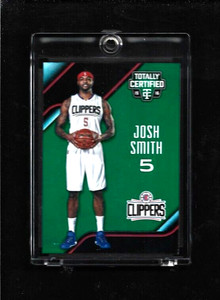 Josh Smith Totally Certified MIRROR GREEN Prizm Refractor #/5 ONLY 1 ON EBAY SP