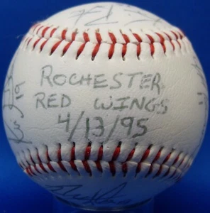 JSA 1995 Rochester Red Wings (O's) x14 Team Signed Autographed Baseball DBB 971 - Picture 1 of 6