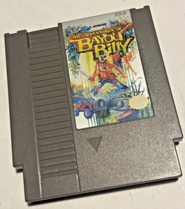 Adventures of Bayou Billy (Nintendo NES, Platformer, 1989) Cart Only, Working VG - Picture 1 of 4