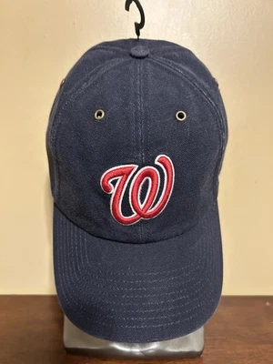 Sombrero de limpieza Carhartt x 47 de los Washington Nationals tela de pato azul marino OSFM NUEVA MUESTRA Foto 1 de 4