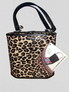 Nagelneu! Leopardenmuster 13-teiliges modernes Farb-Make-up-Set in Tragetasche - Bild 1 von 7