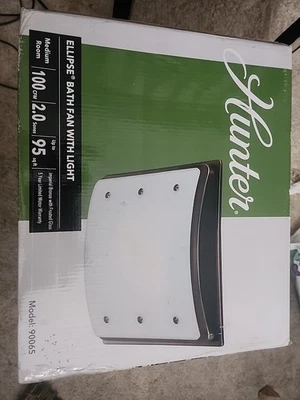 Ventilador de baño Hunter Ellipse Foto 1 de 2