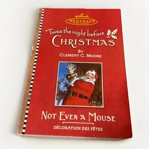 Reloj de abuelo Hallmark Keepsake Ornament Night Before Christmas 2001 en caja - Imagen 1 de 6