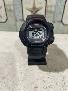 Casio G-SHOCK GW-9010-1JF MUDMAN Solar Radio Multi-Band 6 Black Watch - Picture 1 of 8