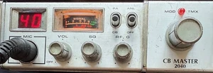CB Master 2040 CB radio AM 40 channel - Picture 1 of 8