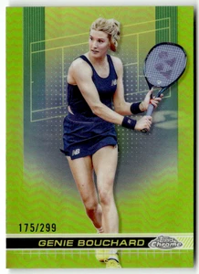Topps Chrome 2024 Tennis No. 79 Genie Bouchard Lime Refractor 175/299 - Bild 1 von 2