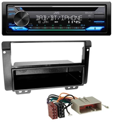 JVC Bluetooth MP3 USB DAB CD Autoradio für Landrover Freelander 2004-2007 - Bild 1 von 4