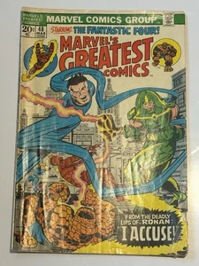 Marvel's Greatests #48 (1974) Marvel Fantastic Four #48 Mr. Fantastico - Foto 1 di 10