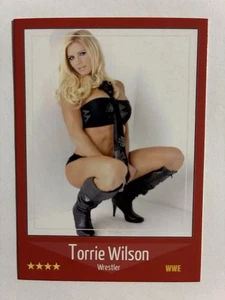 TORRIE WILSON WWE Raw Diva WRESTLING Custom ACEO Rookie Trading Card RC Sexy HOF - Picture 1 of 2