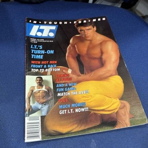IN TOUCH Magazine 80s Gay Interest Playgirl Twink Stud Jock Beefcake Bodybuilder - Picture 1 of 2