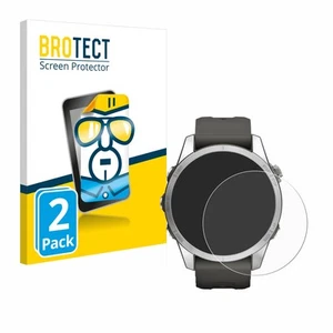 2x Film Protection Ecran pour Garmin Fenix 7S Pro Solar (42 mm) Clair Protecteur - Afbeelding 1 van 7