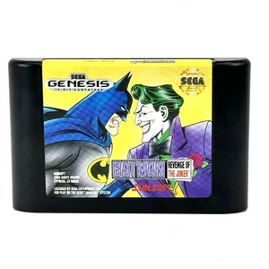 Batman: Revenge of the Joker (Sega Genesis, 1992) Authentic Game Cartridge - Picture 1 of 4