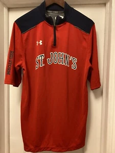 St. John’s Red Storm Basketball Under Armour Pre-game Shirt Size Large Men’s - Picture 1 of 10