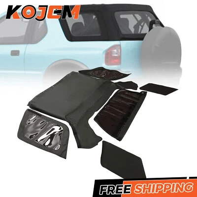 Soft Top With 3 Smoke Windows Fits 1998 - 2002 Isuzu Amigo  Rodeo convertible - Image 1 of 4