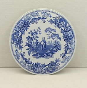 Spode Blue Room Georgian Collection "Girl at Well" 29cm Cake Plate/Charger - Picture 1 of 4