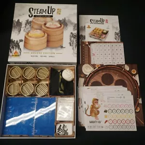 Steam Up: Deluxe Edition (Board Game, 2023) feast of dim sum Hot Banana COMPLETE - Picture 1 of 1