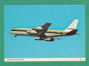 AVIÓN - POSTAL CHARLES SKILTON NO. 344 - MONARCH AIRLINES BOEING 707 - Imagen 1 de 2