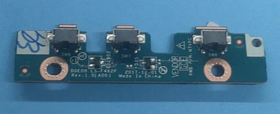 Nueva placa de circuito Dell Latitude 3190 2 en 1 botón de volumen de alimentación LS-F462P 0G131 Foto 1 de 4