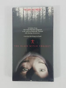 The Blair Witch Project 1999 VHS Hi-Fi Dolby Rated R Horror Sealed New - Bild 1 von 8