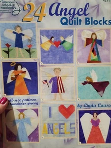 24 Angel Quilt Blocks Leaflet 4211 - Picture 1 of 2