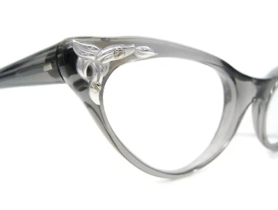 Vintage French Cat Eye Glasses Eyeglasses or Sunglasses Frame Swank France - Image 1 of 4