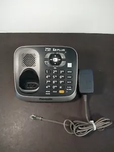 PANASONIC KX-TG6541B DECT 6.0 CORDLESS MAIN BASE KX-TG6545 W/ Adapter PQLV219 - Picture 1 of 7