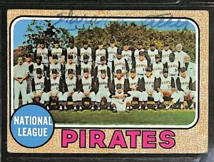 1968 Topps #308 Karte Pittsburgh Pirates signiert von Harry Walker 192561 - Bild 1 von 1