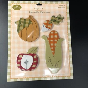 Juego de imanes Hallmark tela frutas y verduras otoño - Imagen 1 de 6