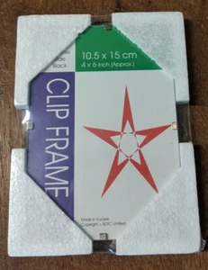 Cliprahmen 10,5 cm x 15 cm (4" x 6") DIN A6 Glasfront - Bild 1 von 2