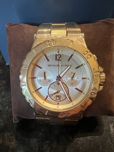 Orologio Michael Kors cronografo tono oro s mano bellissimo