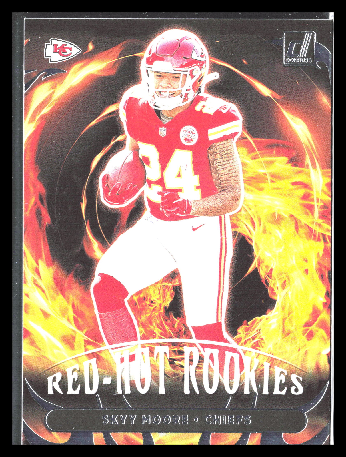 Skyy Moore 2022 Donruss #RHR-8     Red Hot Rookies