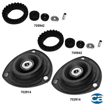 Front & Rear Left/Right Susp. Strut Mounts 4Pcs Set for Mitsubishi Diamante 98 - Image 1 of 3