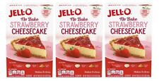 JELL-O No Bake Strawberry Cheesecake Dessert Mix 19.6 Oz